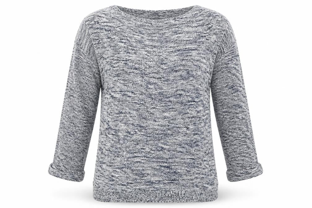 Wallis Womens Blue  Knit Pullover Jumper Size S