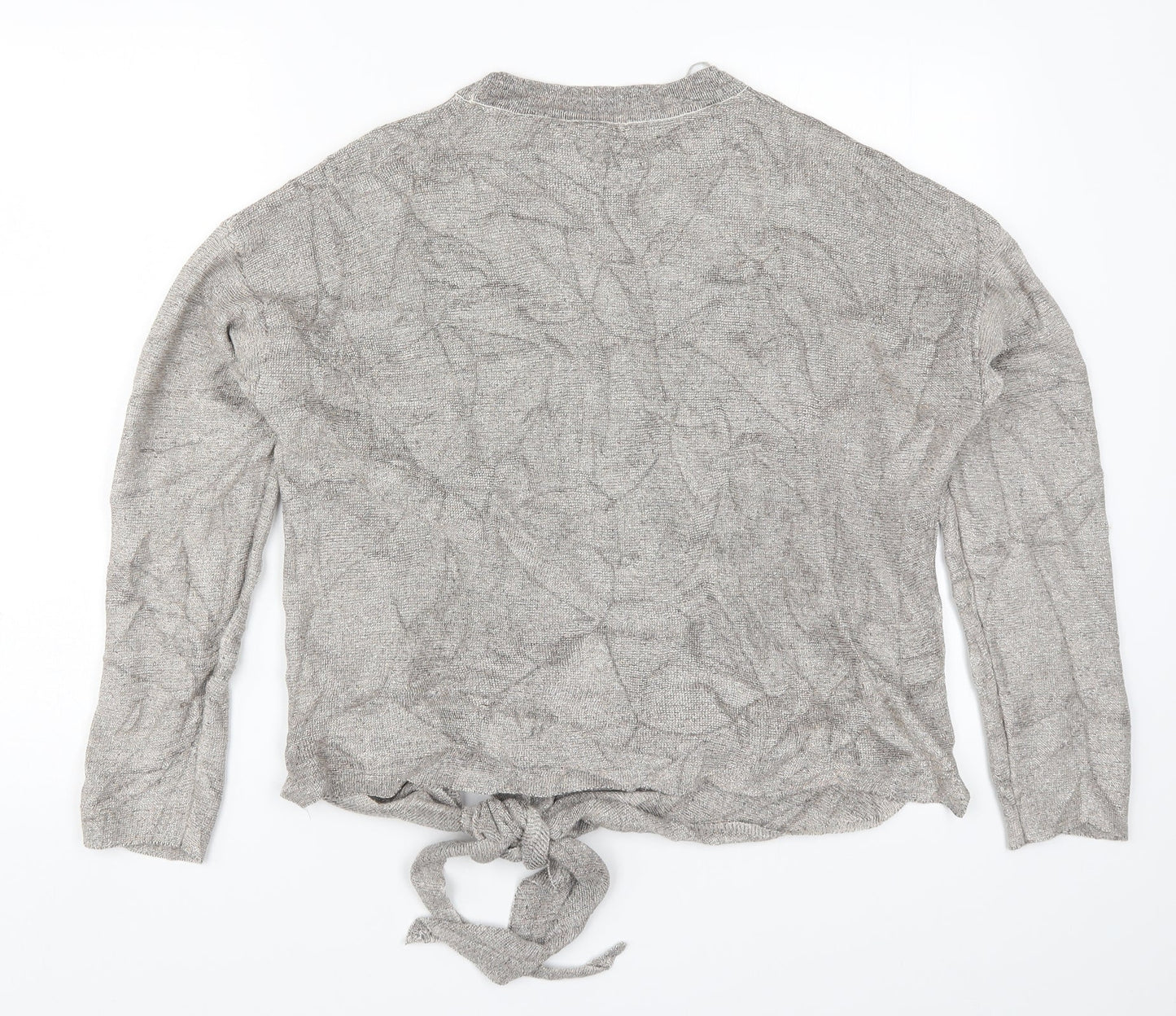 River Island Womens Beige  Knit Pullover Jumper Size 16