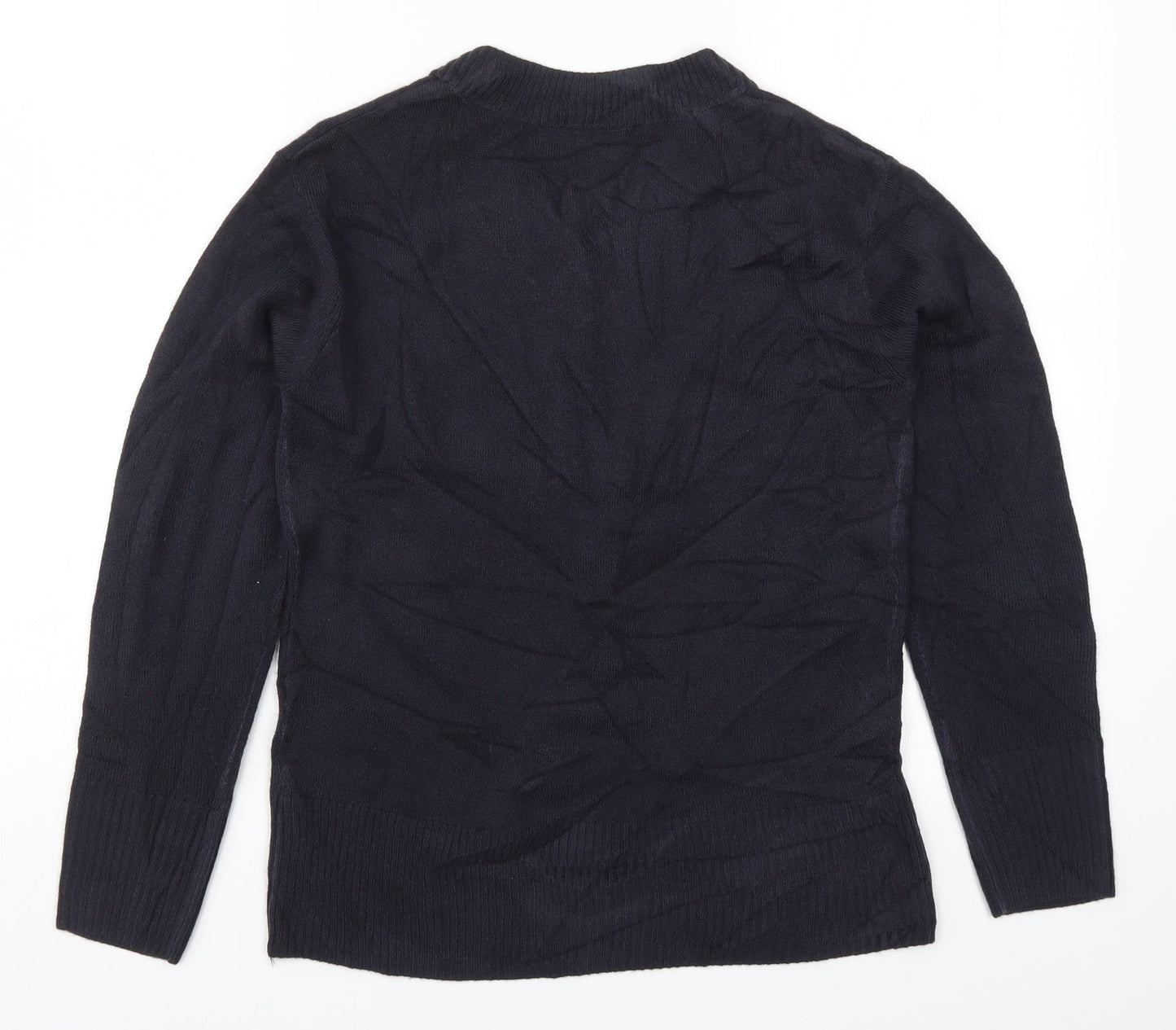 Marks and Spencer Womens Blue  Knit Pullover Jumper Size 8