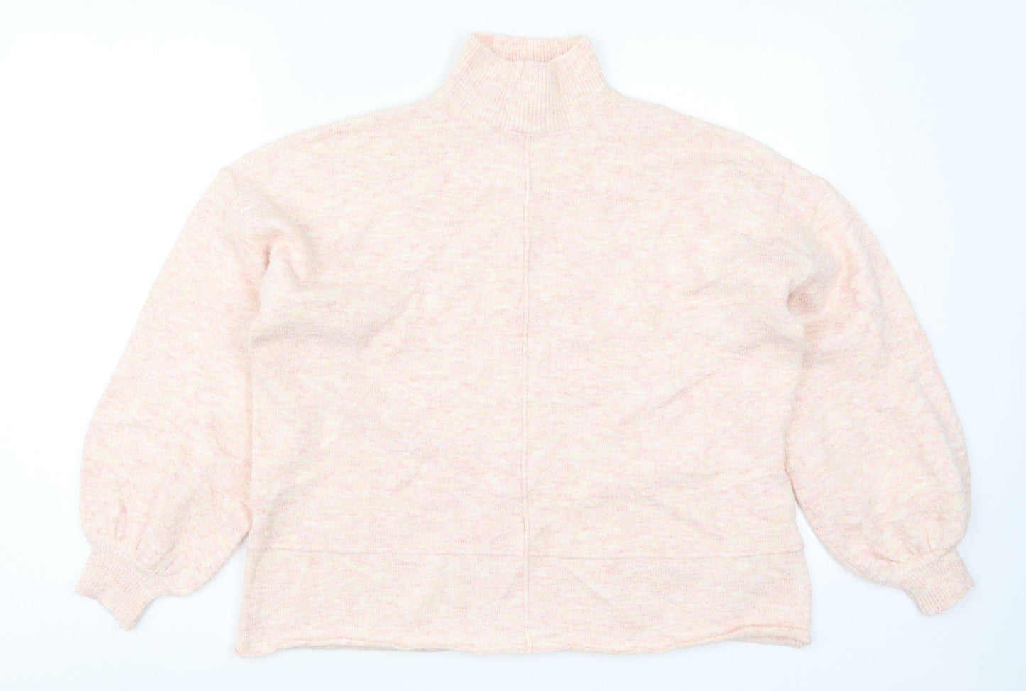 Miss Selfridge Womens Pink  Knit Pullover Jumper Size 10