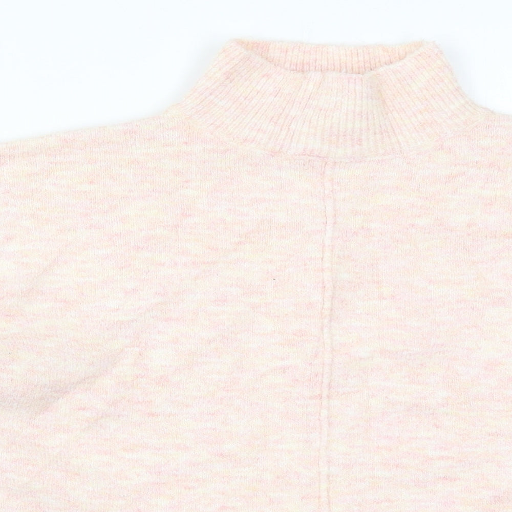 Miss Selfridge Womens Pink  Knit Pullover Jumper Size 10