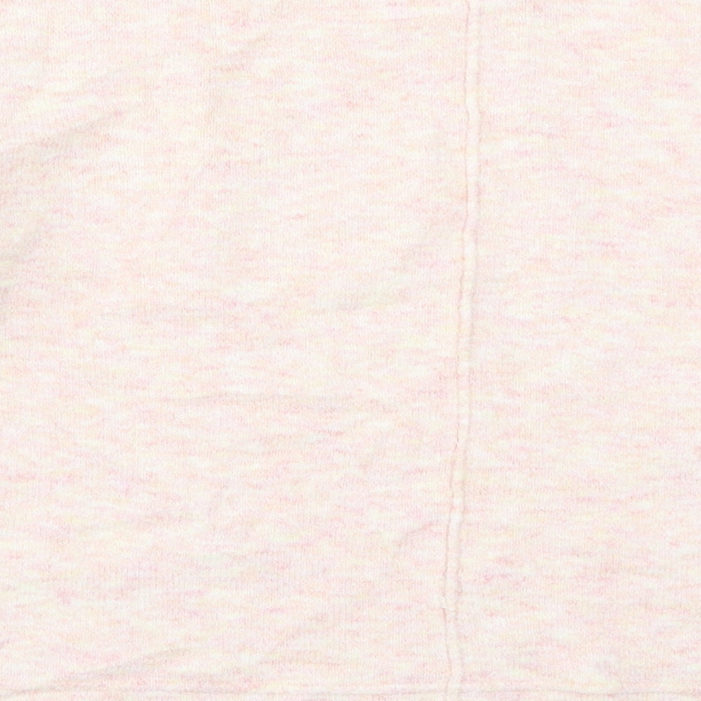 Miss Selfridge Womens Pink  Knit Pullover Jumper Size 10