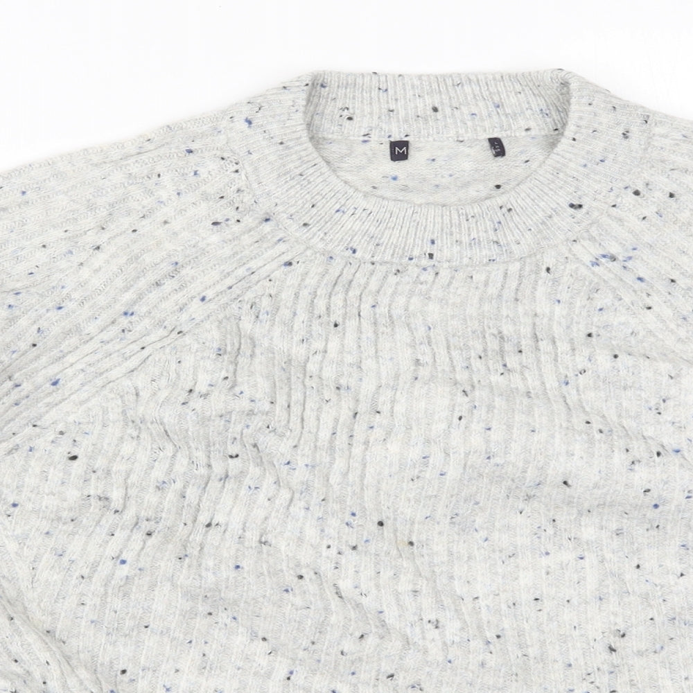 Preworn Womens Grey  Knit Pullover Jumper Size L