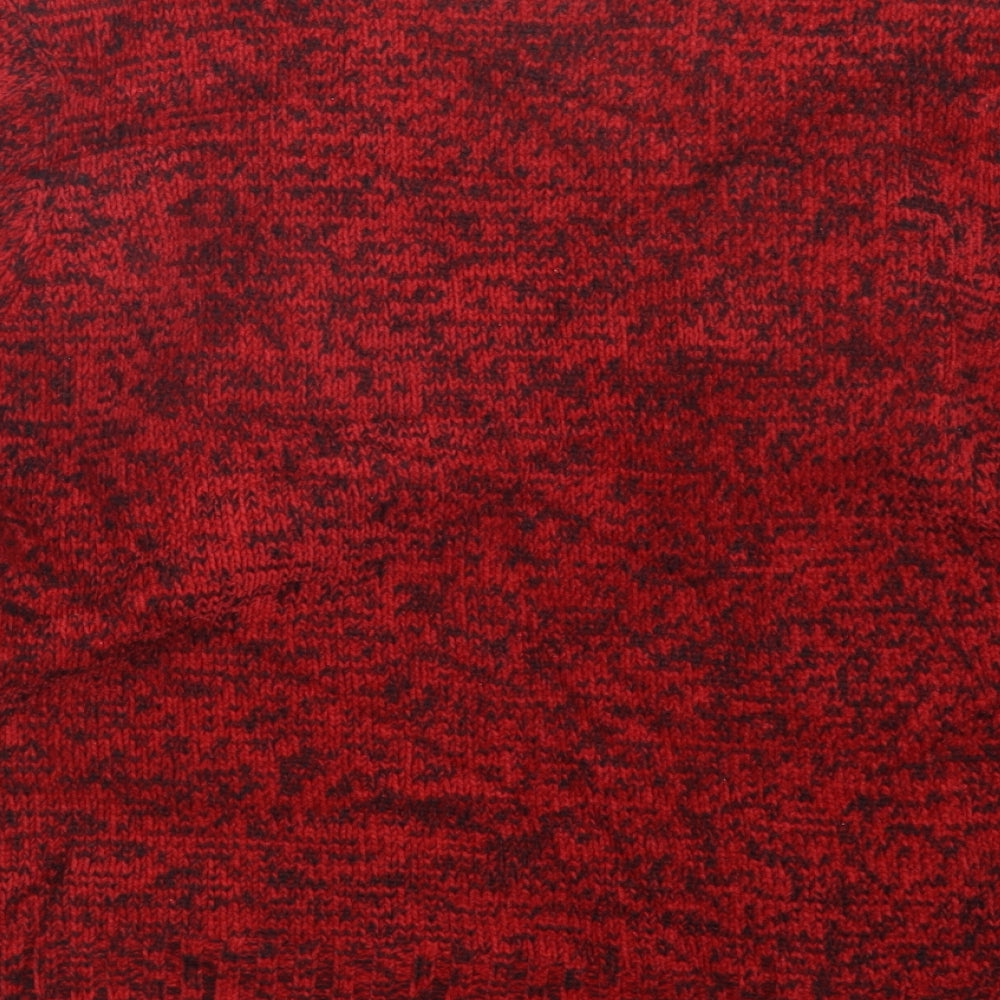 Damart Womens Red  Knit Pullover Jumper Size 8
