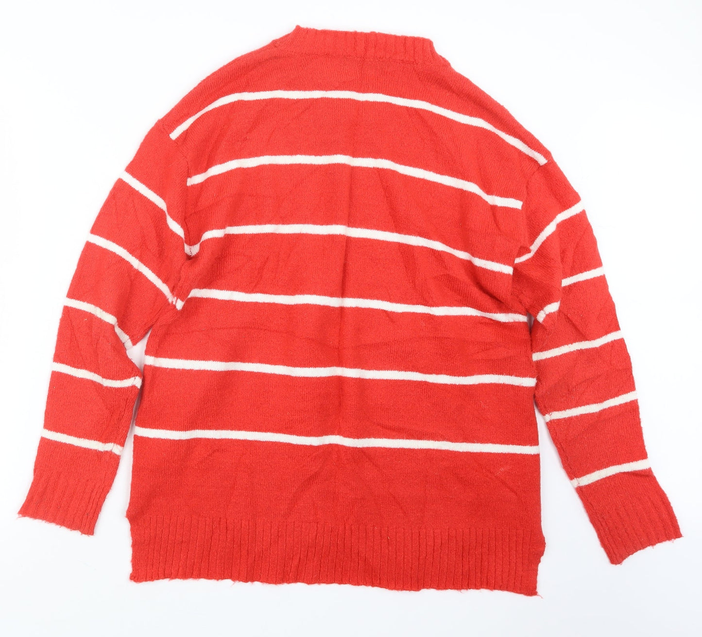 Marks and Spencer Womens Red  Knit Pullover Jumper Size M