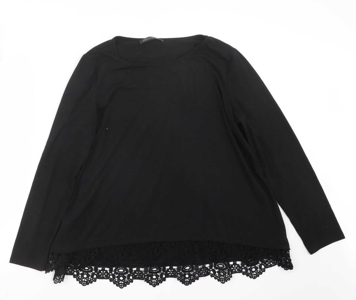 Zanzea Womens Black   Basic T-Shirt Size L
