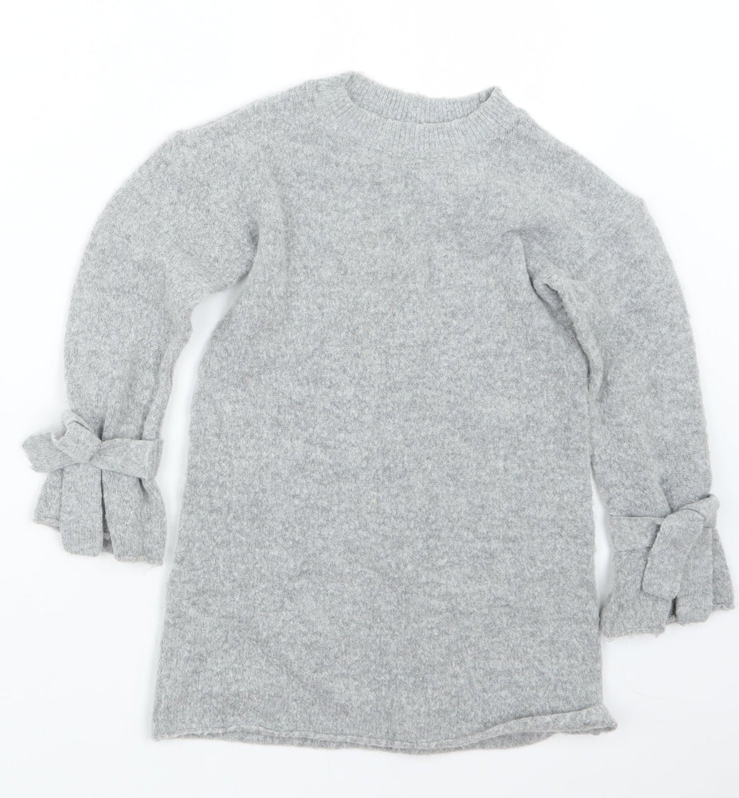 NEXT Girls Grey   Pullover Jumper Size 5 Years