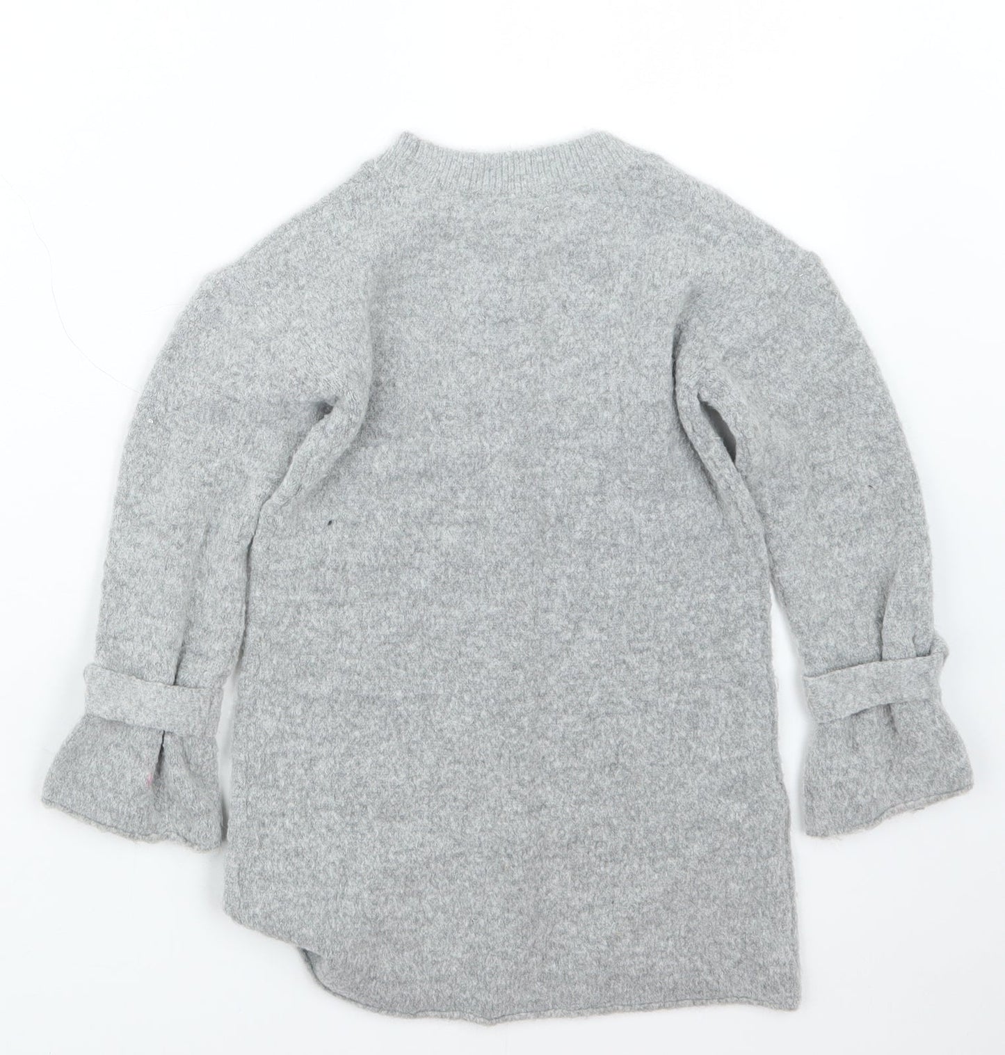 NEXT Girls Grey   Pullover Jumper Size 5 Years