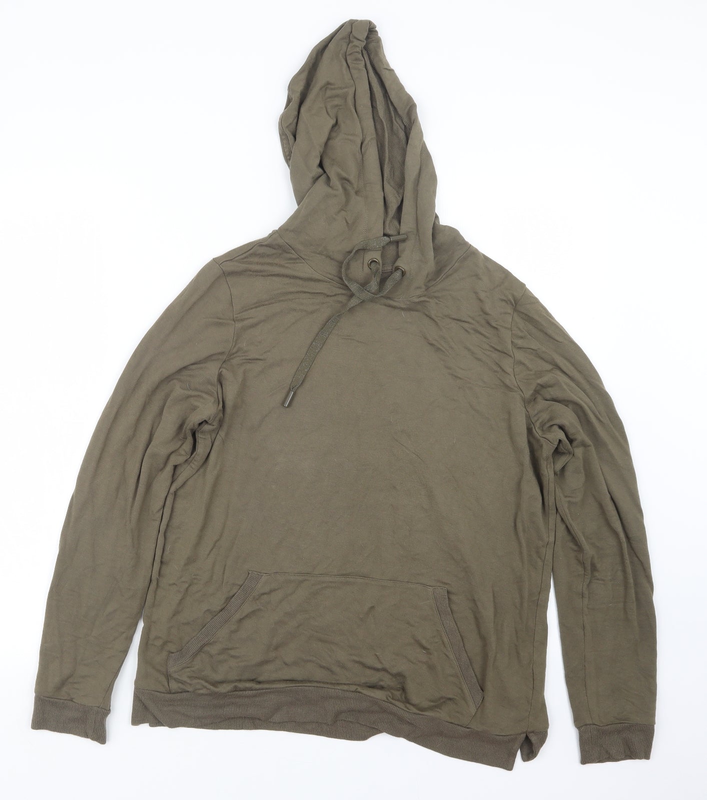 Nutmeg Womens Green   Pullover Hoodie Size 12