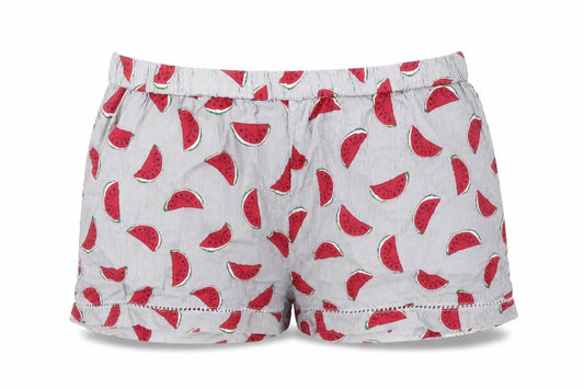 Preworn Womens Red Geometric  Hot Pants Shorts Size M
