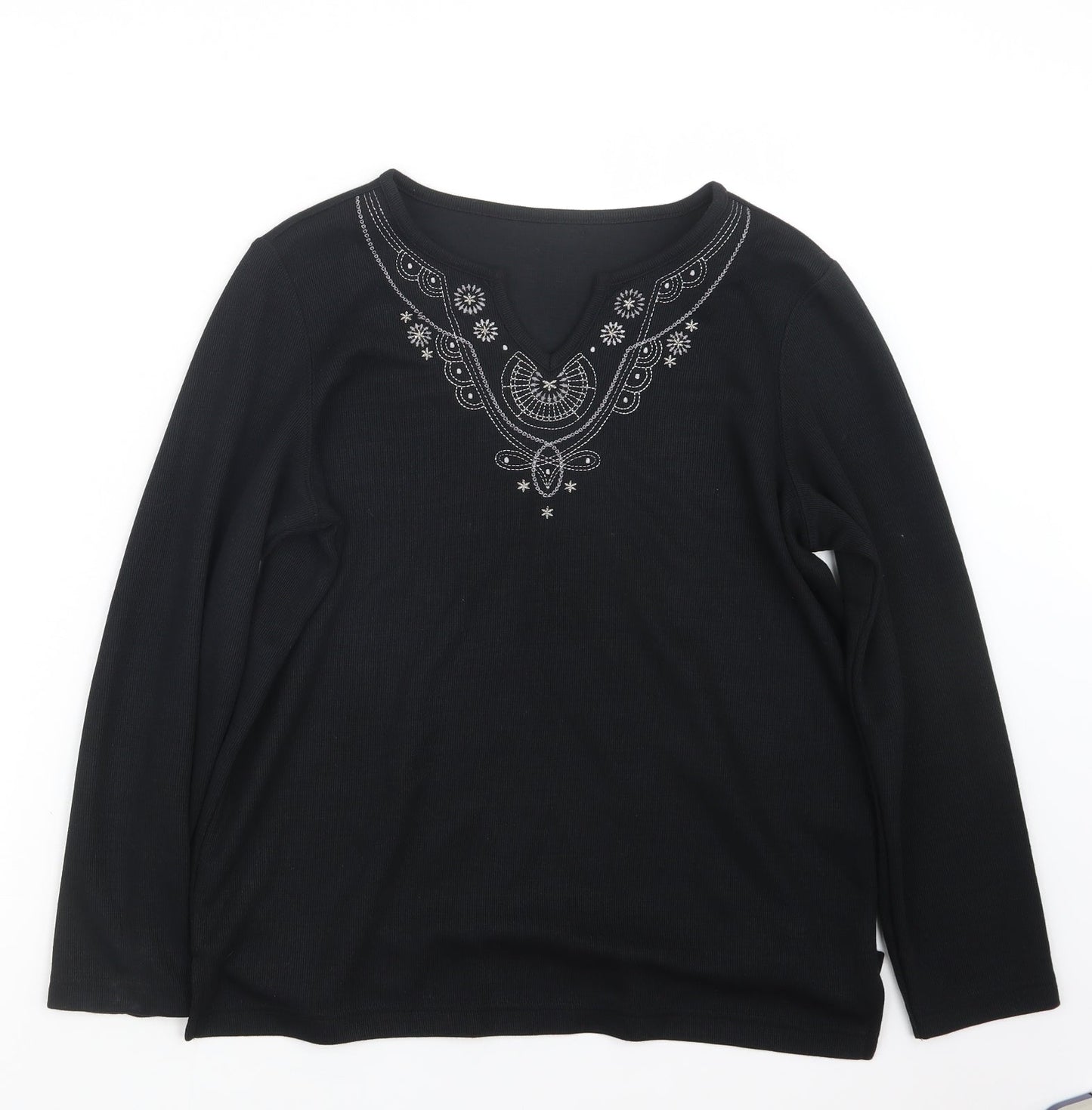 BM Womens Blue  Knit Pullover Jumper Size S