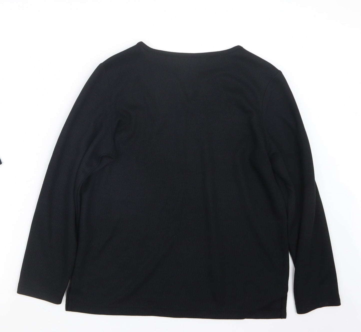 BM Womens Blue  Knit Pullover Jumper Size S