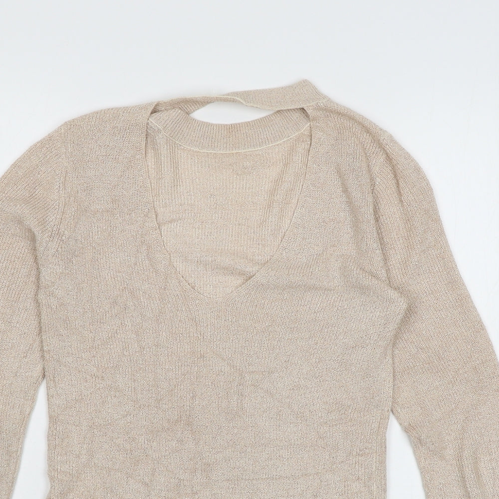 NEXT Womens Pink  Knit Pullover Jumper Size 6