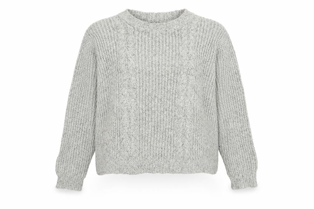 Primark Womens Grey  Knit Pullover Jumper Size 10