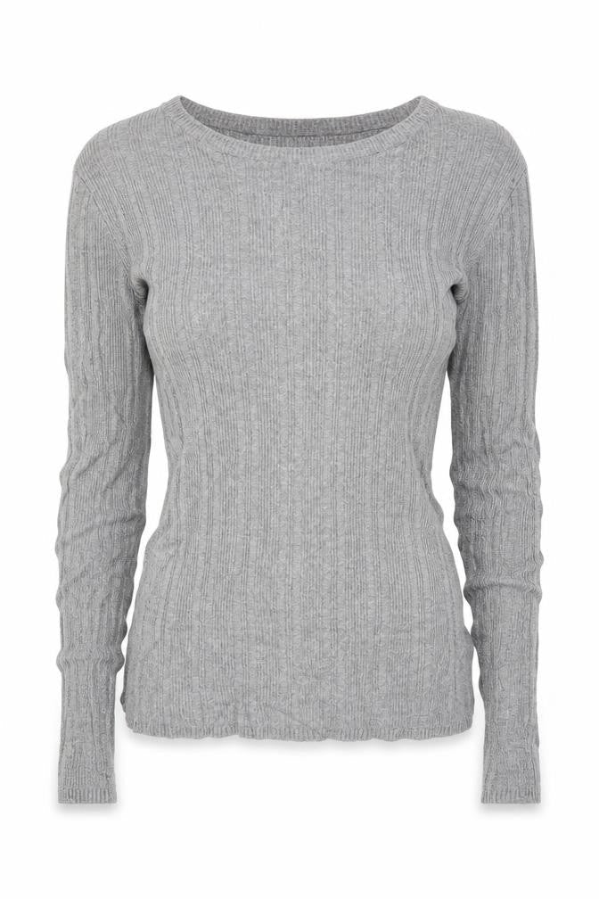 Primark Womens Grey  Knit Pullover Jumper Size 10