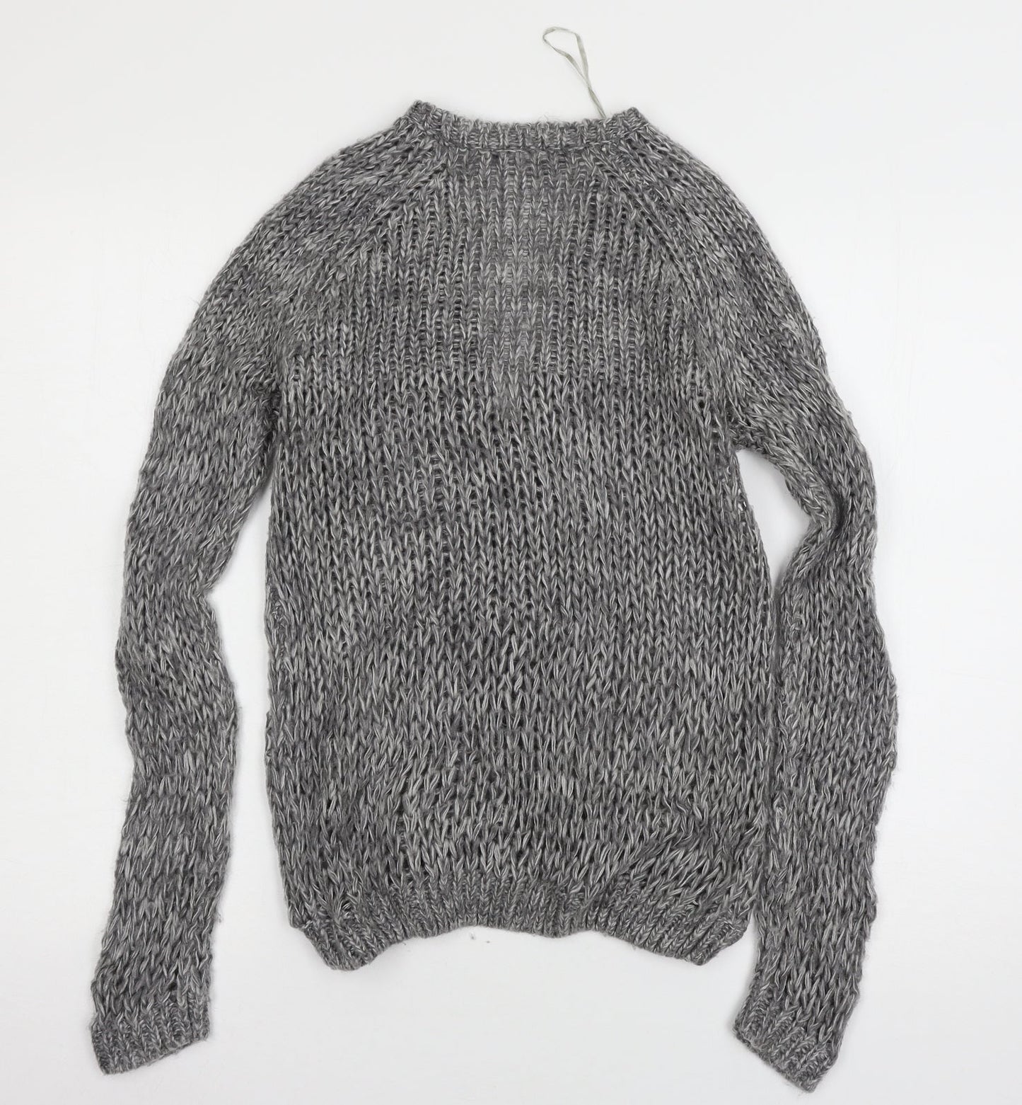 Dorothy Perkins Womens Grey  Knit Cardigan Jumper Size 6