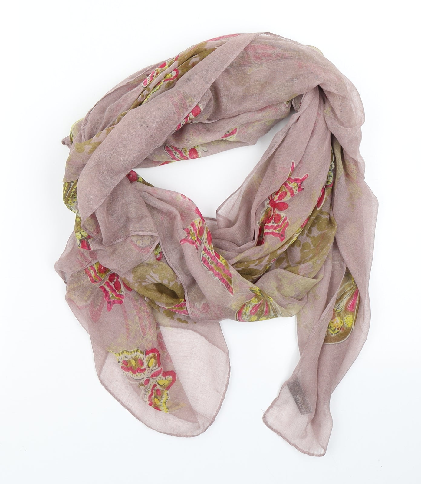Accessory Street Womens Pink Floral   Shawl/Wrap