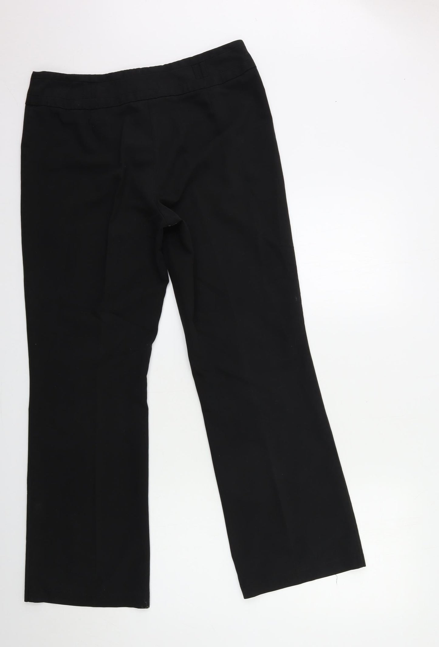 BHS Womens Black   Trousers  Size 12 L30 in