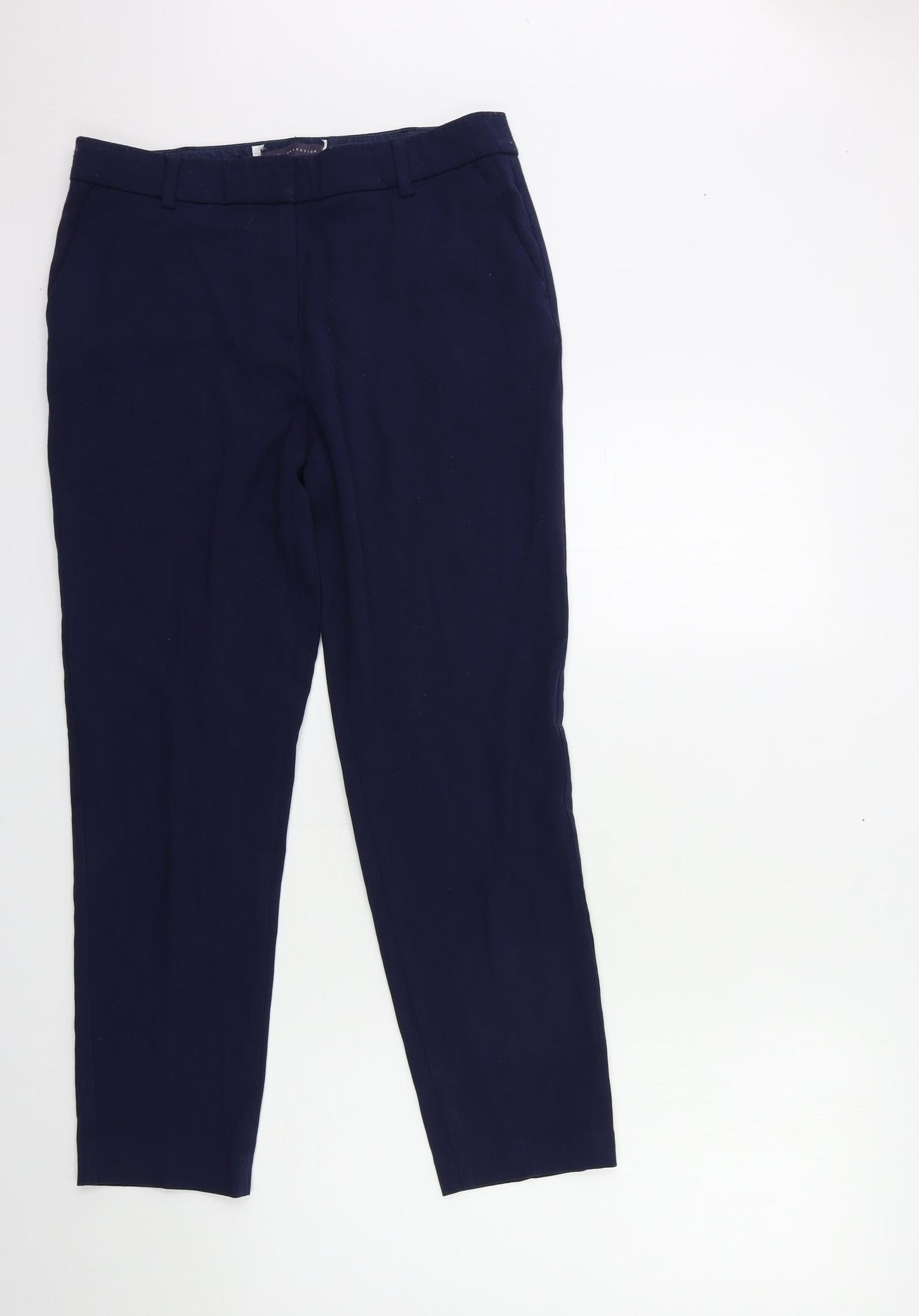 Marks and Spencer Womens Blue   Trousers  Size 10 L26 in