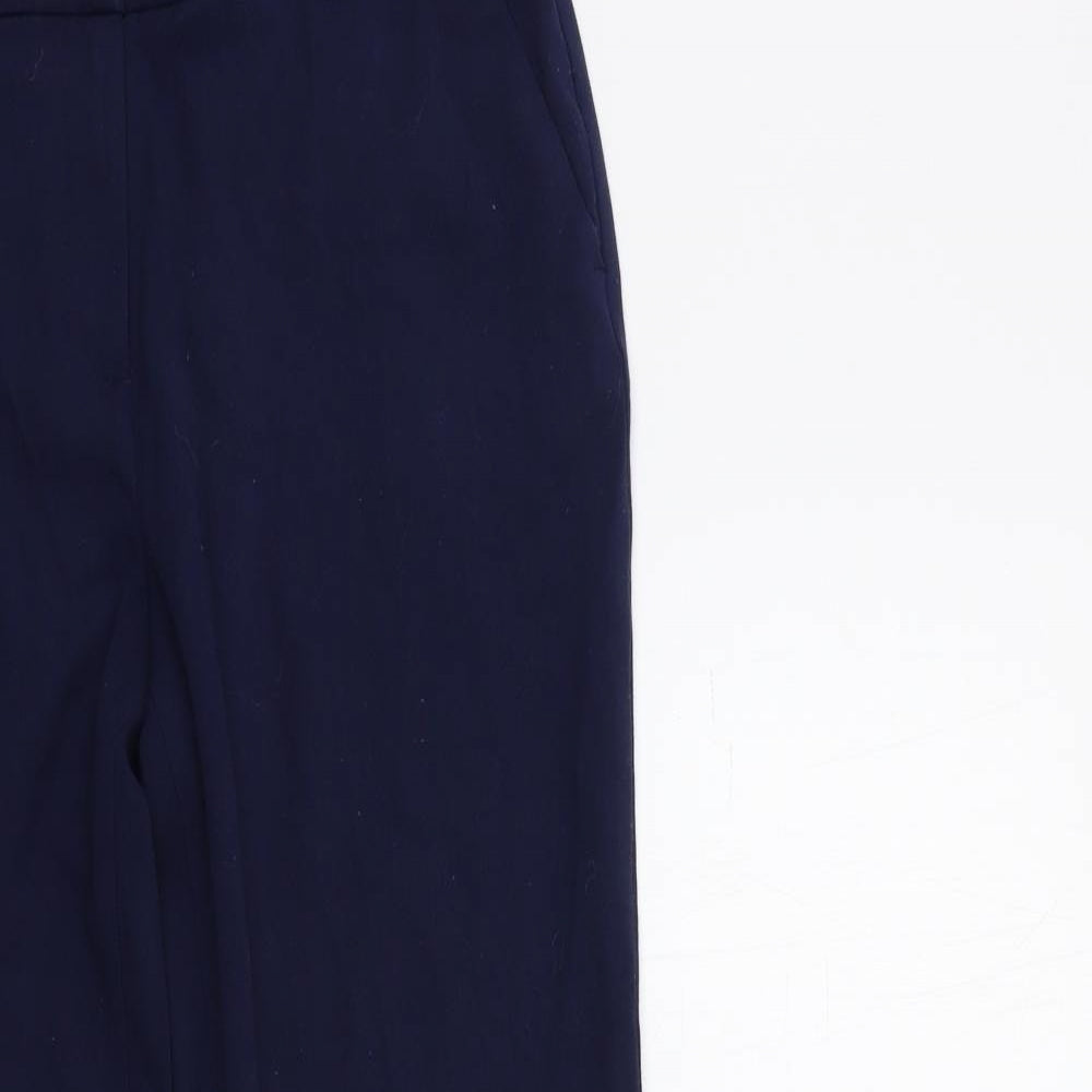Marks and Spencer Womens Blue   Trousers  Size 10 L26 in