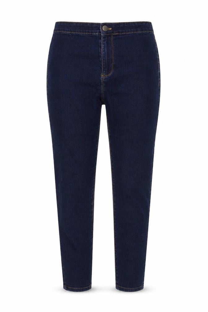 Denim & Co. Womens Blue  Denim Skinny Jeans Size 10 L25 in