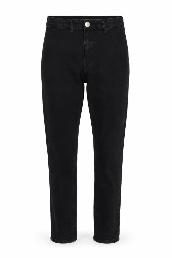 PRETTYLITTLETHING Womens Black  Denim Skinny Jeans Size 8 L28 in