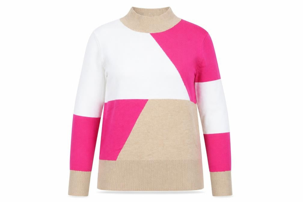 M&S Womens Multicoloured   Pullover Jumper Size 10