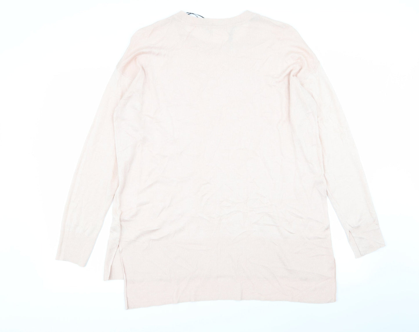 H&M Womens Pink   Pullover Jumper Size L