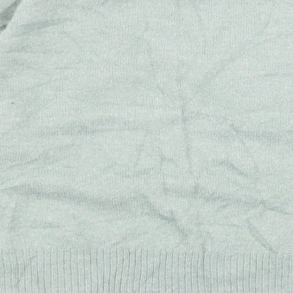H&M Womens Green   Pullover Jumper Size S