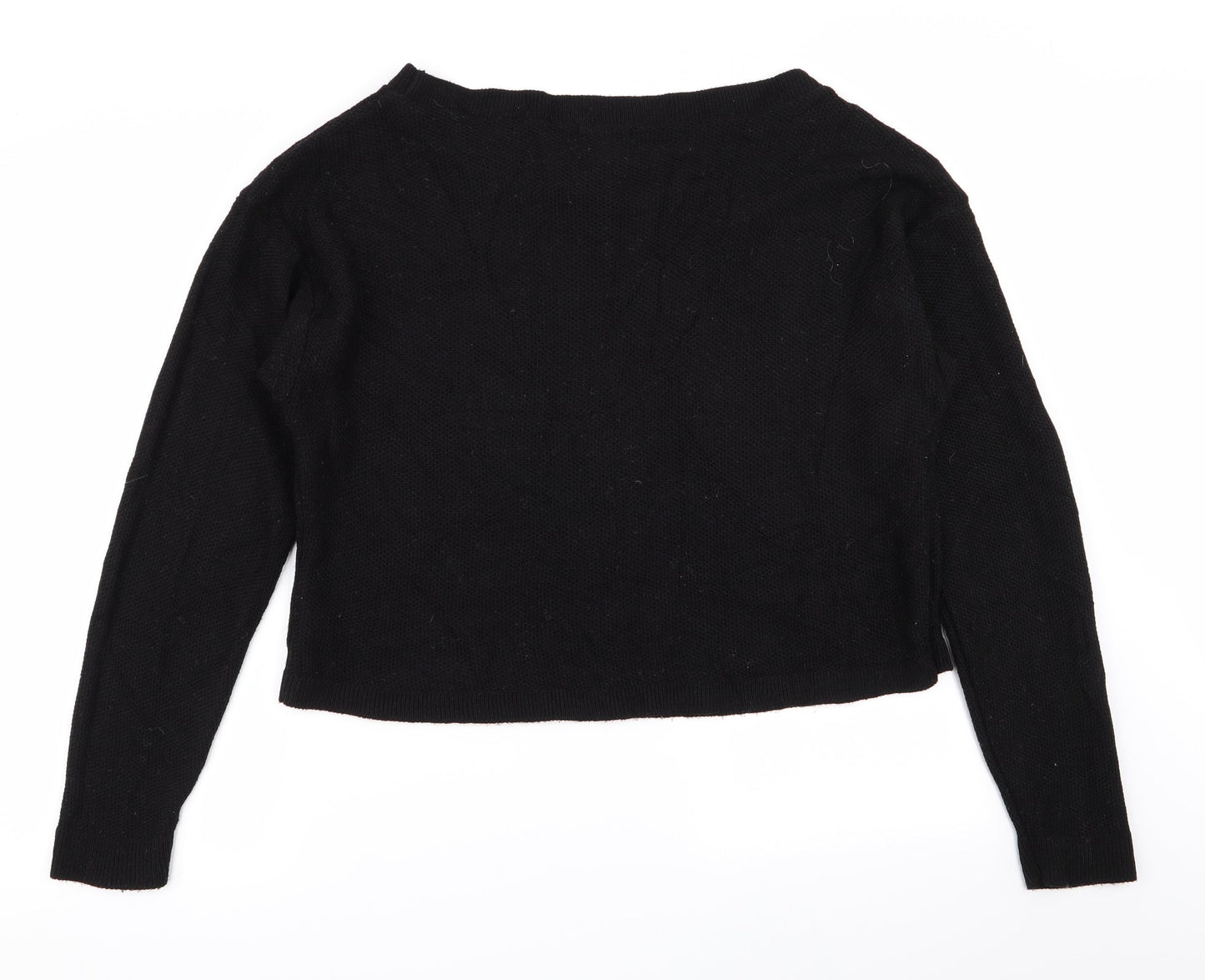In the Style Womens Black   Pullover Jumper Size 14