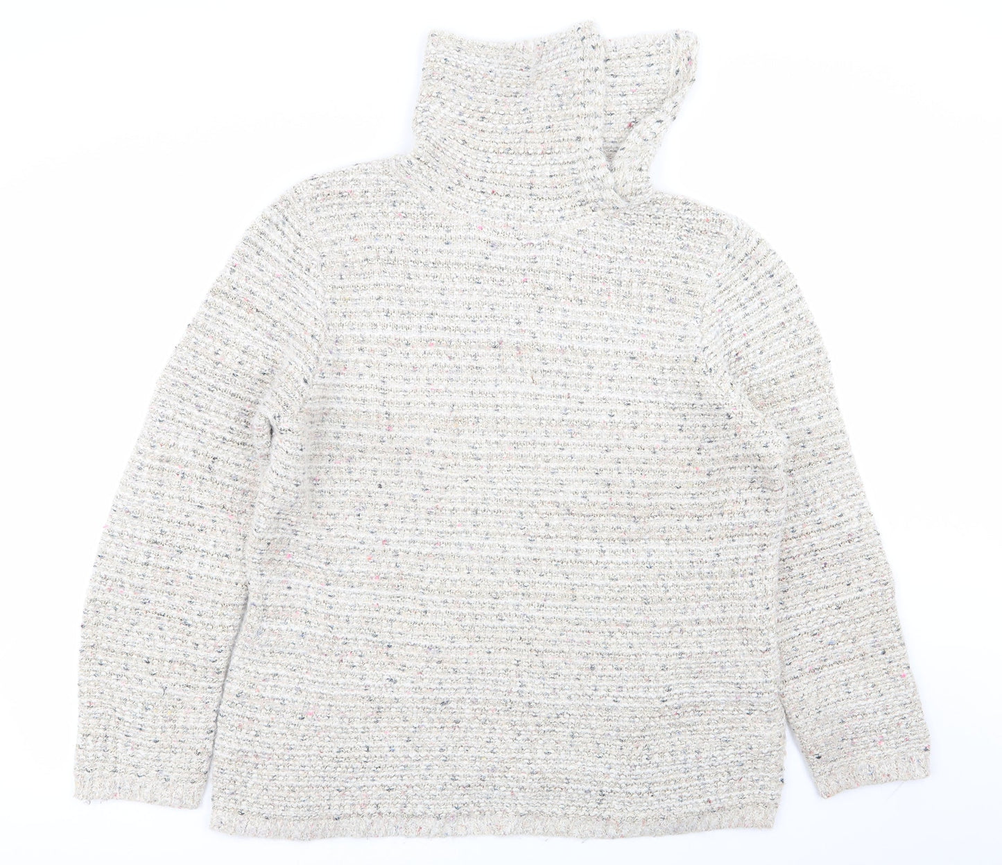 alexara Womens Beige   Pullover Jumper Size L