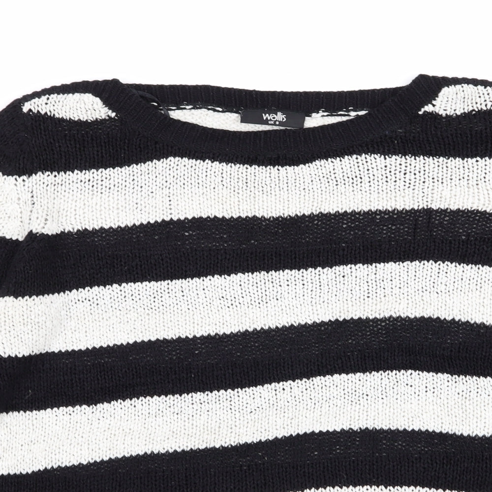 Wallis Womens Multicoloured Striped  Pullover Jumper Size S