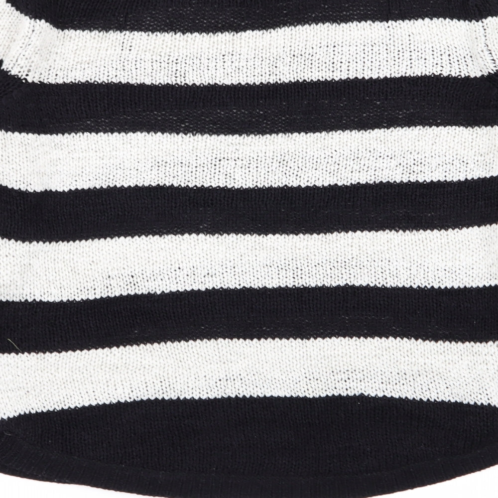 Wallis Womens Multicoloured Striped  Pullover Jumper Size S