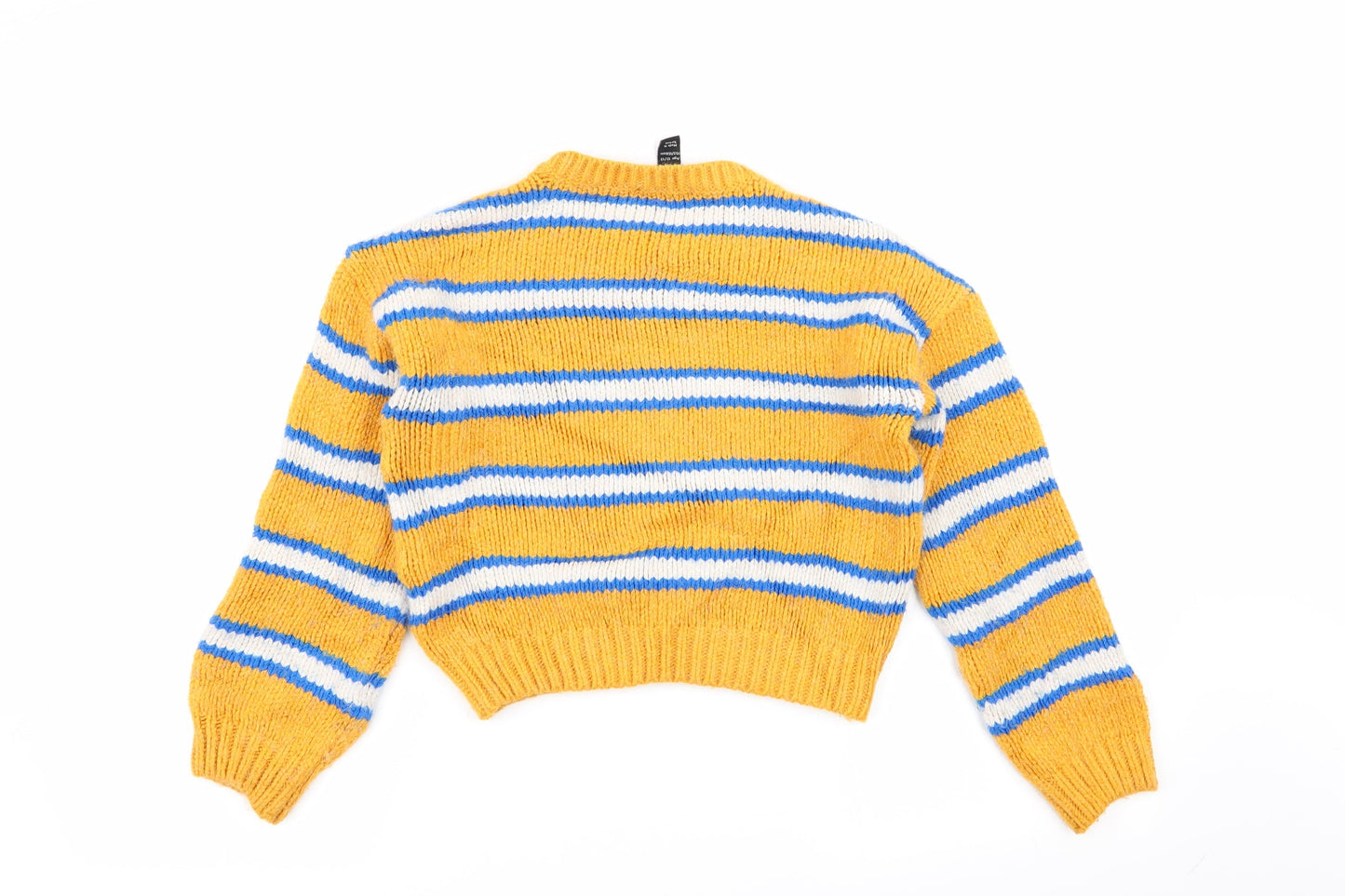 New Look Girls Multicoloured Striped  Pullover Jumper Size 12-13 Years