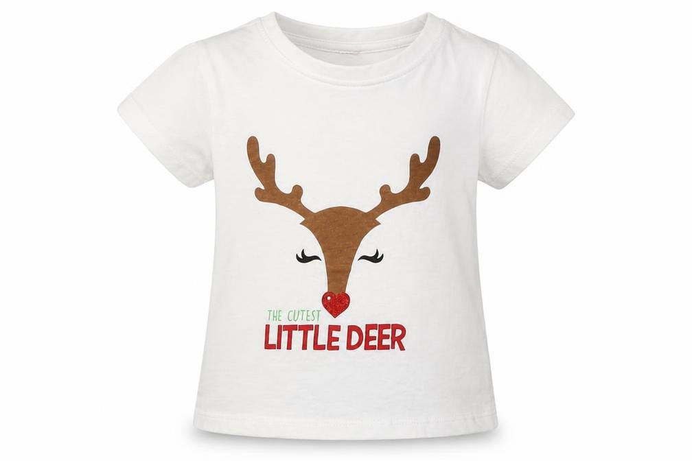 Matalan Girls White Animal Print  Basic T-Shirt Size 12-18 Months