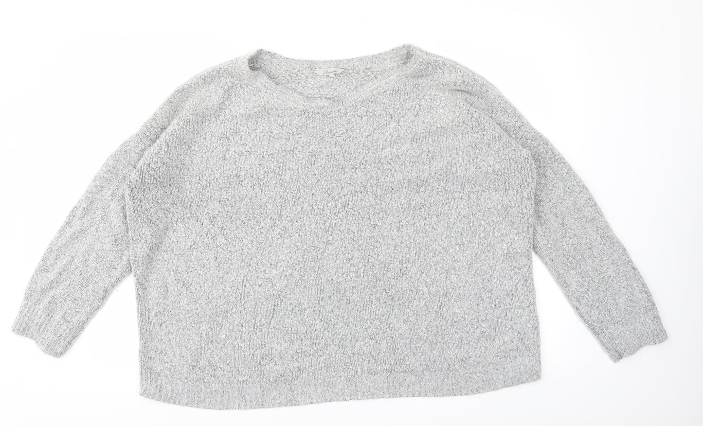Peacocks Womens Grey   Pullover Jumper Size XL