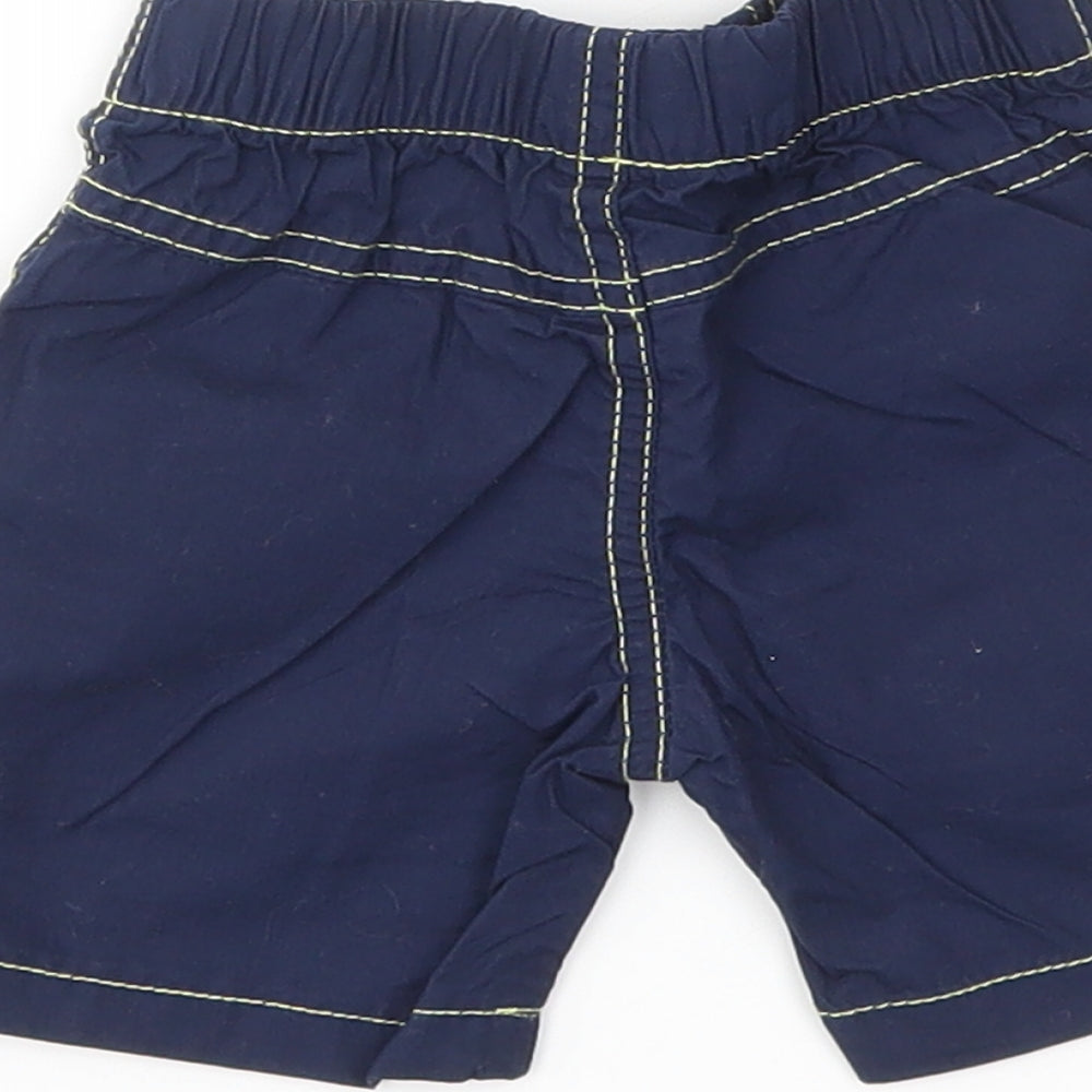 Pitter Patter Boys Blue   Cargo Trousers Size 0-3 Months