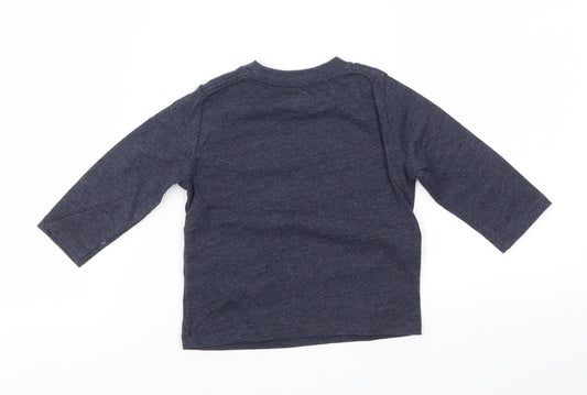 Gap Boys Blue   Basic T-Shirt Size 6-9 Months