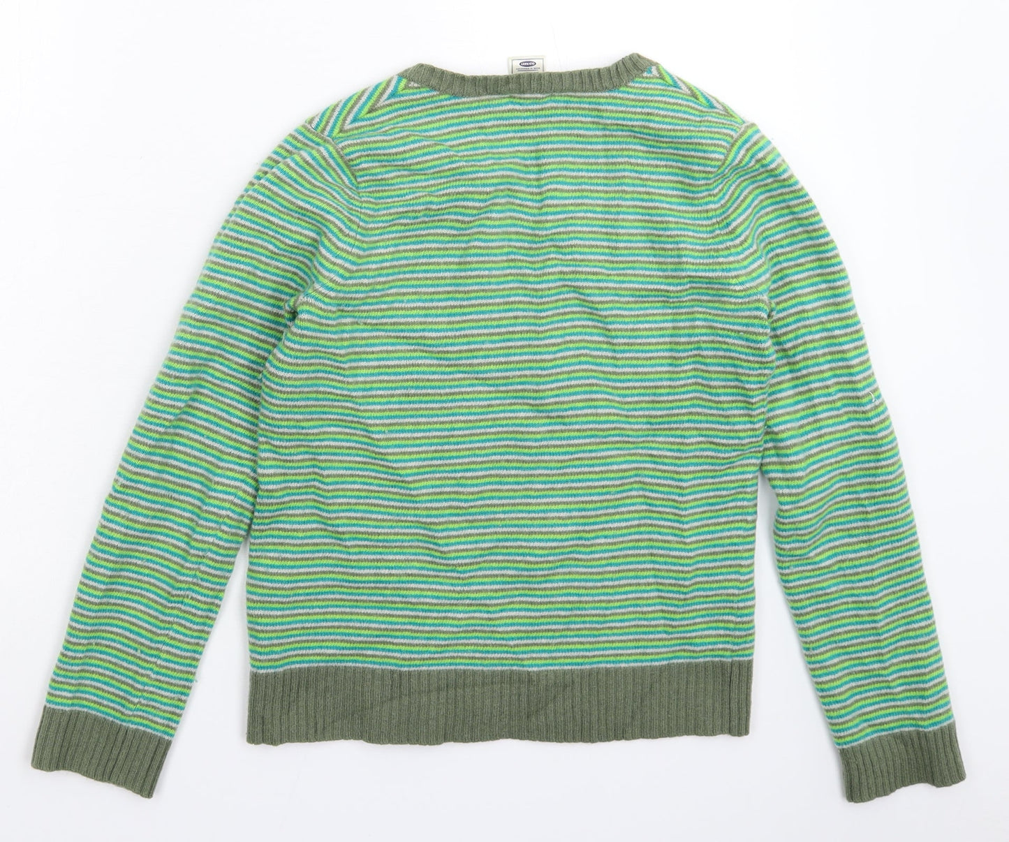 Old Navy Womens Multicoloured Striped Knit Pullover Jumper Size M