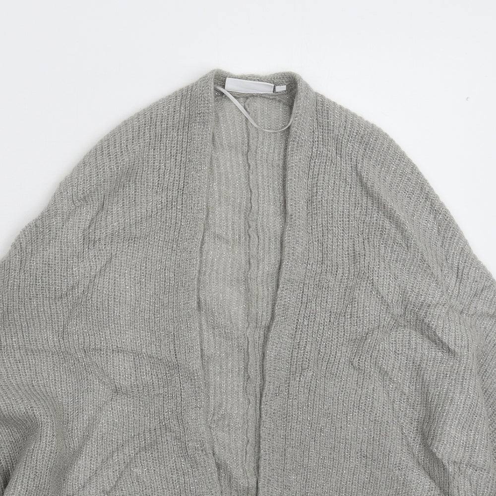 New Look Womens Grey  Knit Cardigan Jumper Size S