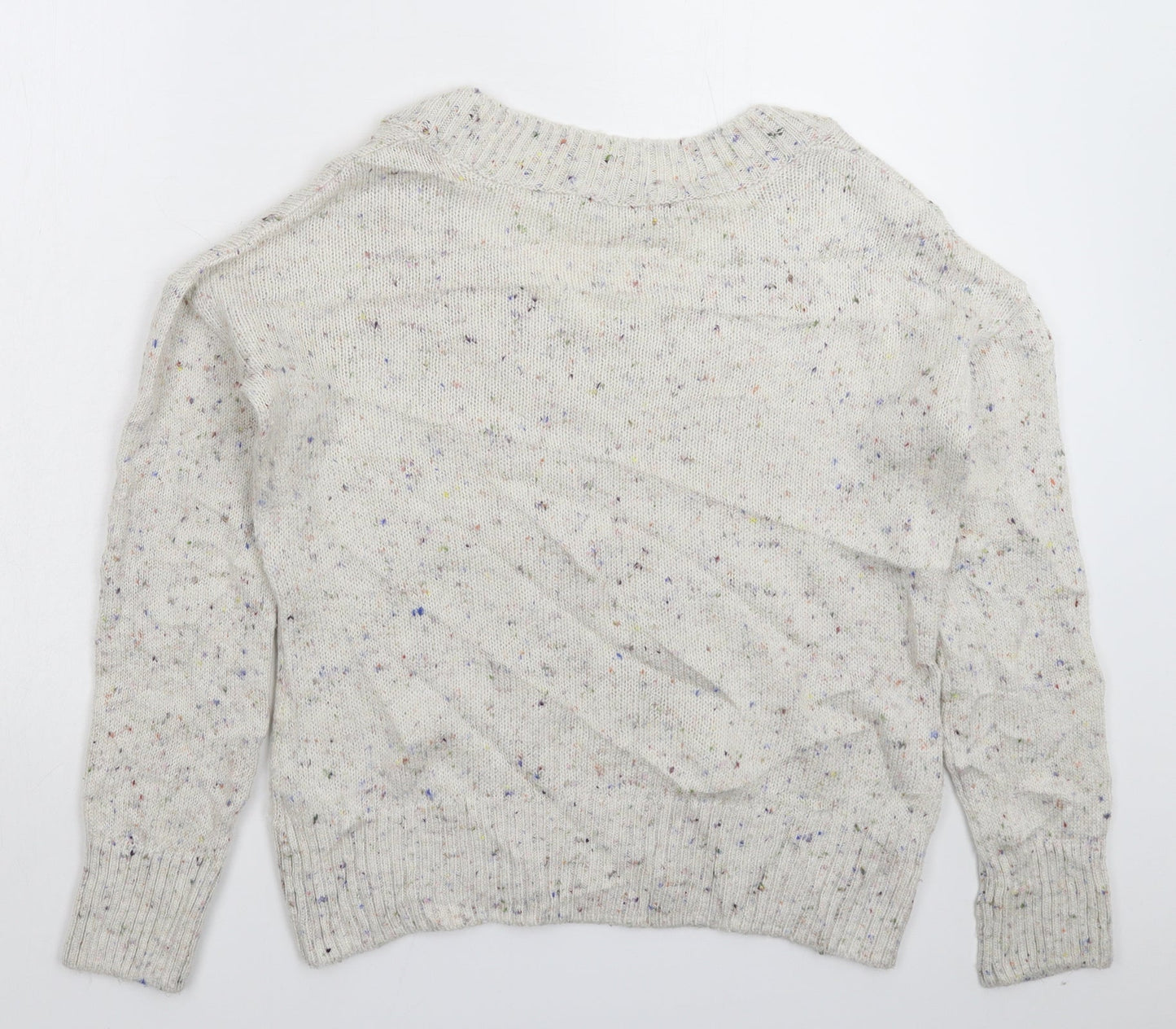 NEXT Womens Grey  Knit Pullover Jumper Size 6  - Oversized