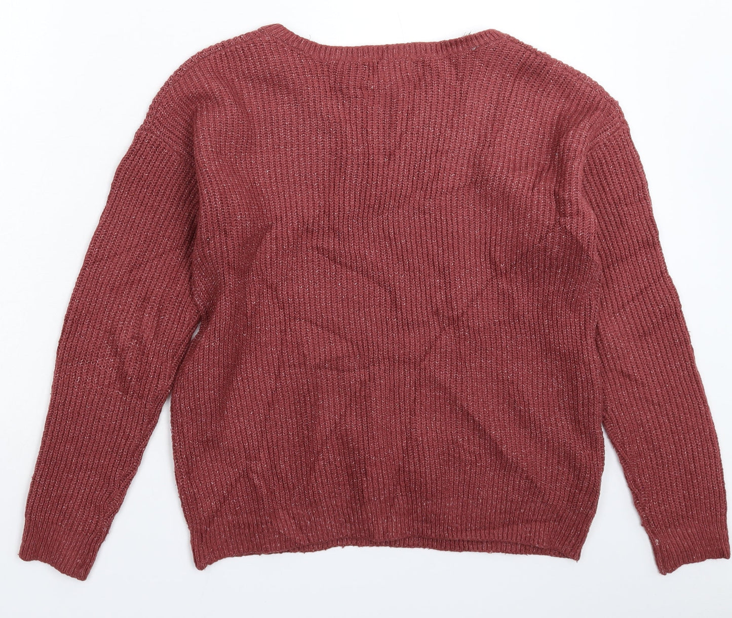 Atmosphere Womens Pink  Knit Pullover Jumper Size 12