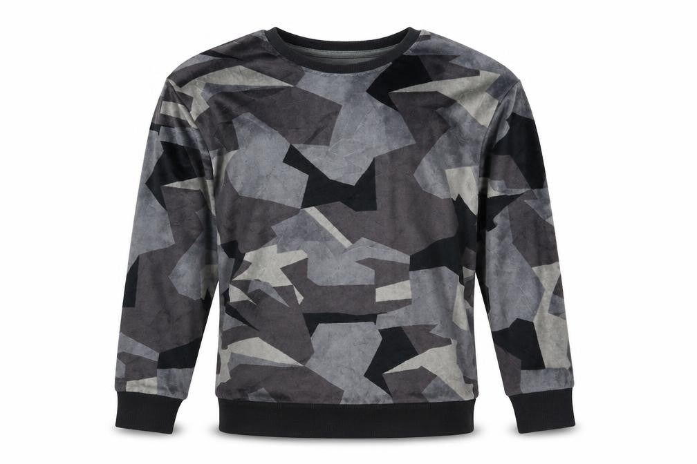 Marks and Spencer Boys Multicoloured Geometric   Pyjama Top Size 7-8 Years