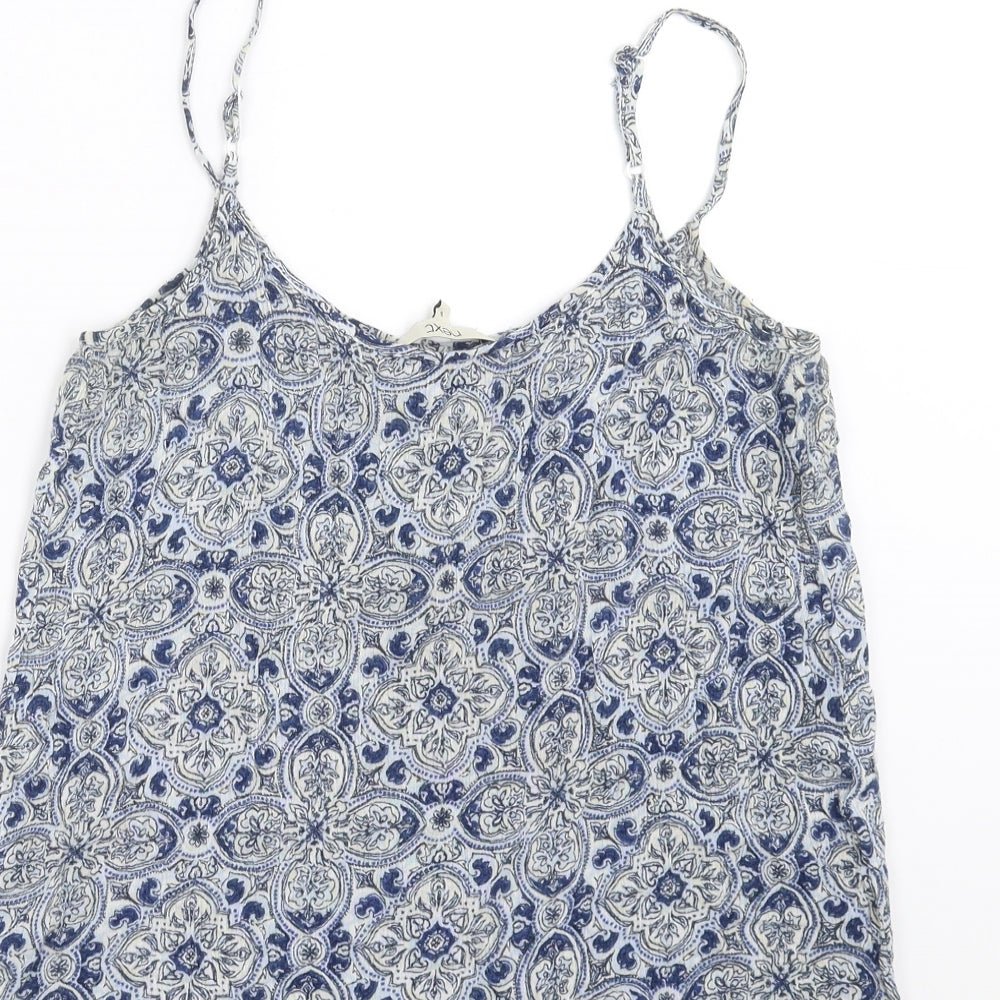 NEXT Womens Blue Floral  Camisole Blouse Size 6