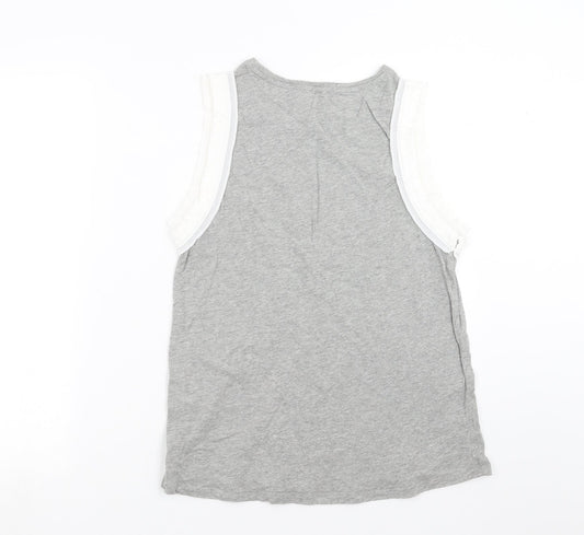 River Island Womens Grey   Basic T-Shirt Size 12