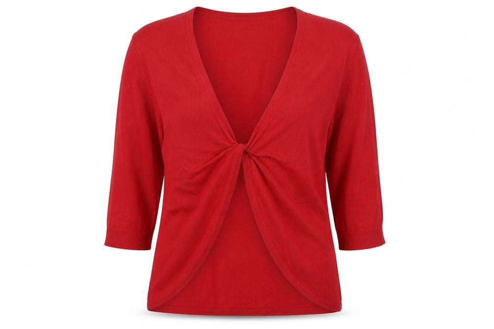 Country Casuals Womens Red  Knit Pullover Jumper Size L