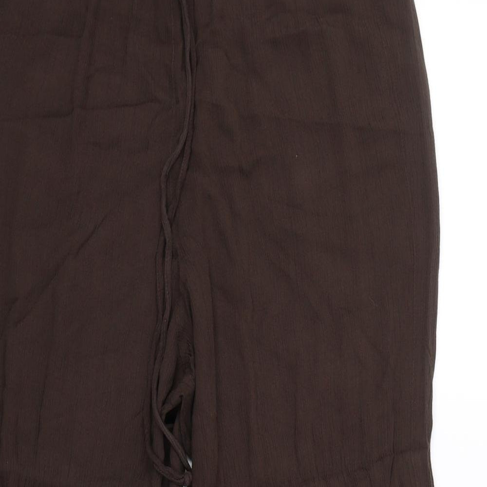 TRUE Womens Brown   Trousers  Size 18 L27 in