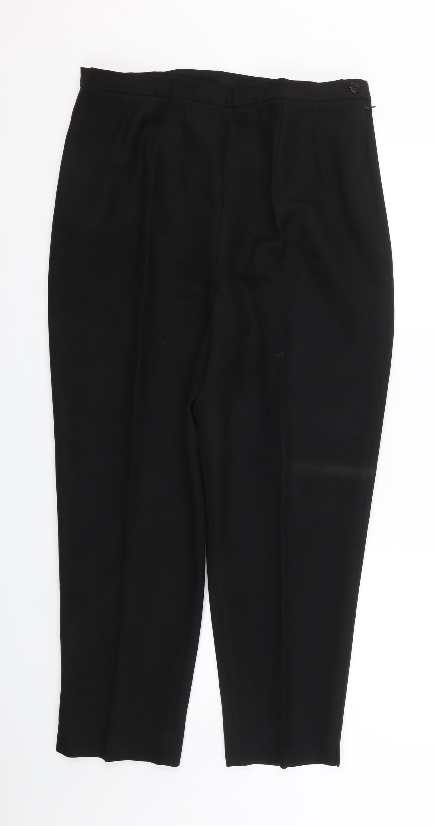 Seperates Womens Black   Carrot Trousers Size 18 L23 in
