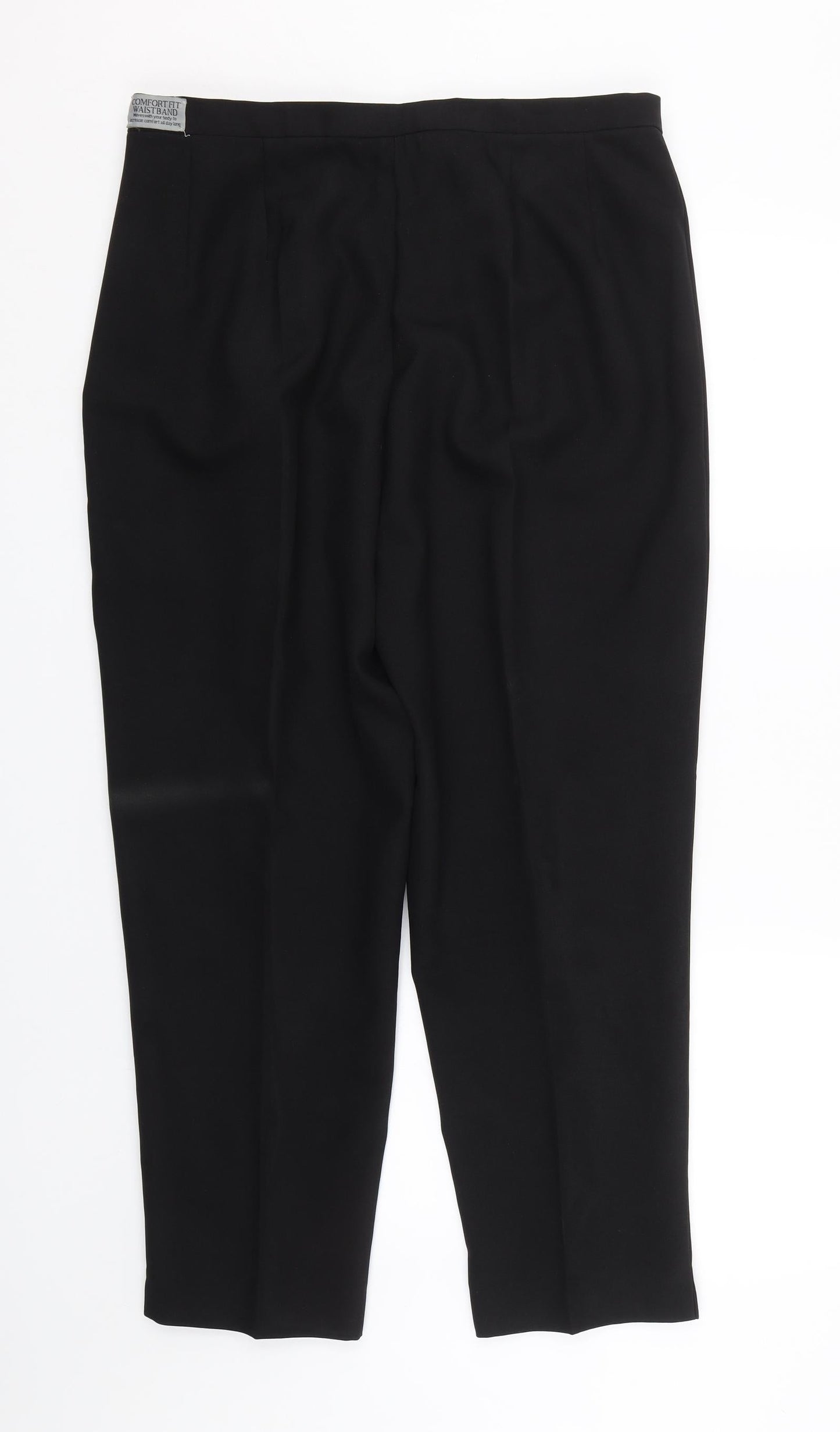 Seperates Womens Black   Carrot Trousers Size 18 L23 in