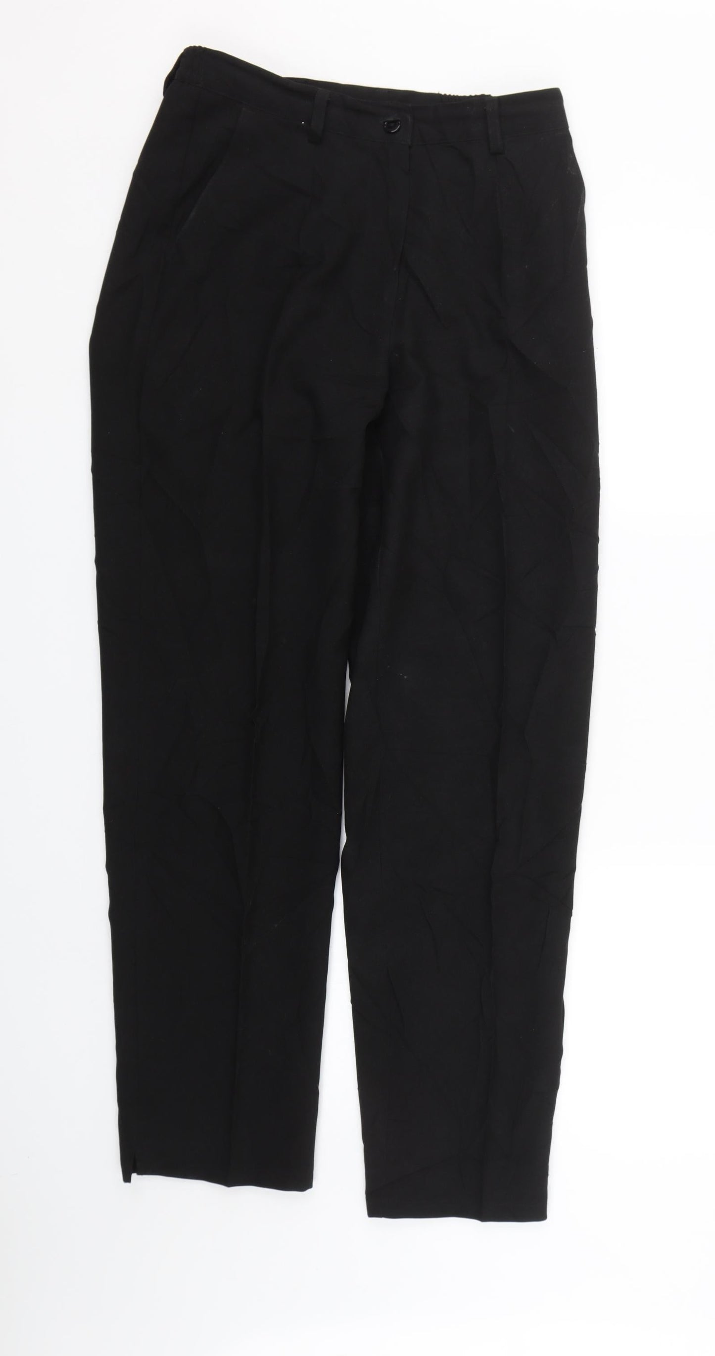 Preworn Womens Black   Trousers  Size 10 L29 in